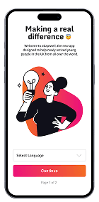 Adaptwell Mockup in Phone
