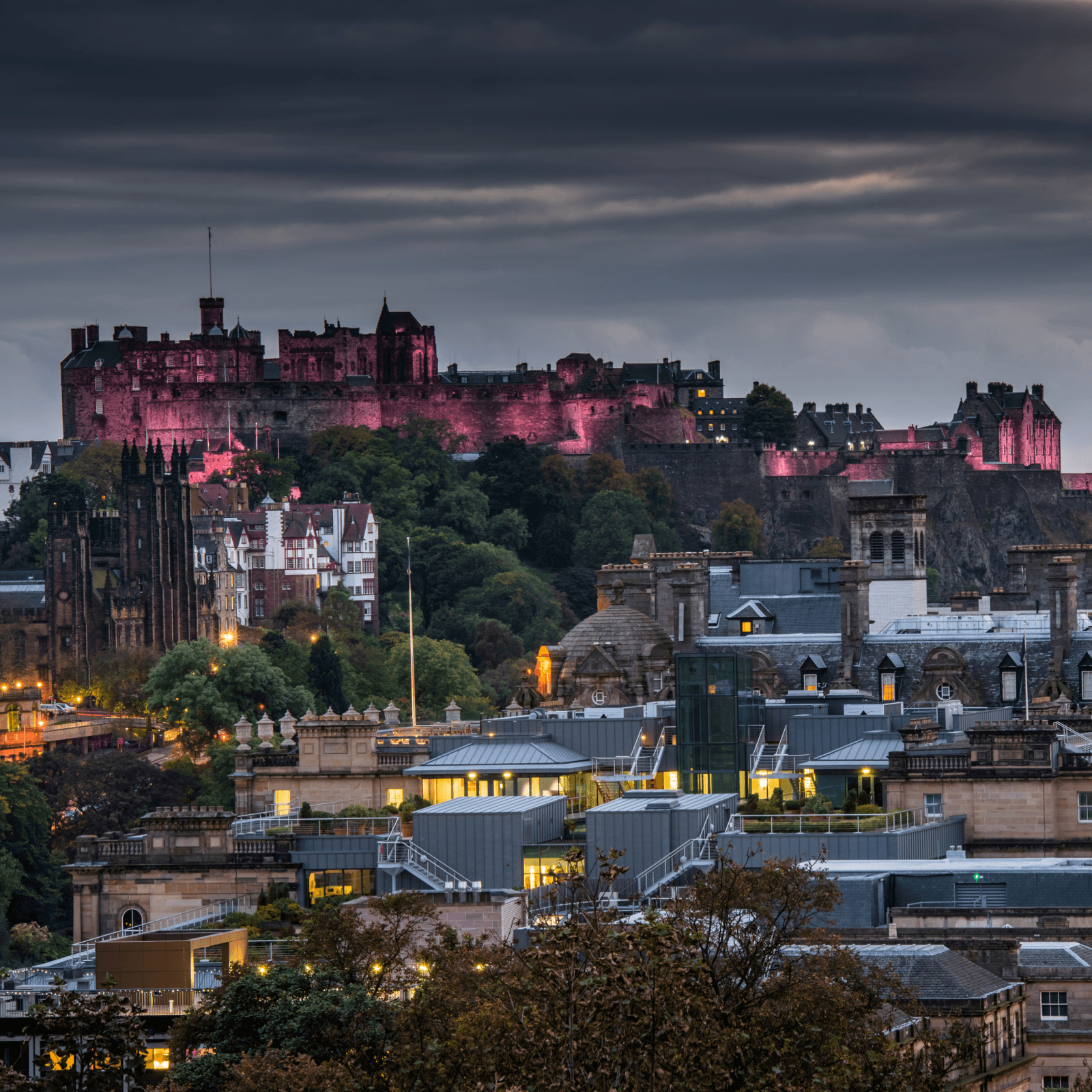 Edinburgh City Skyline