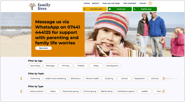 Family lives desktop 1