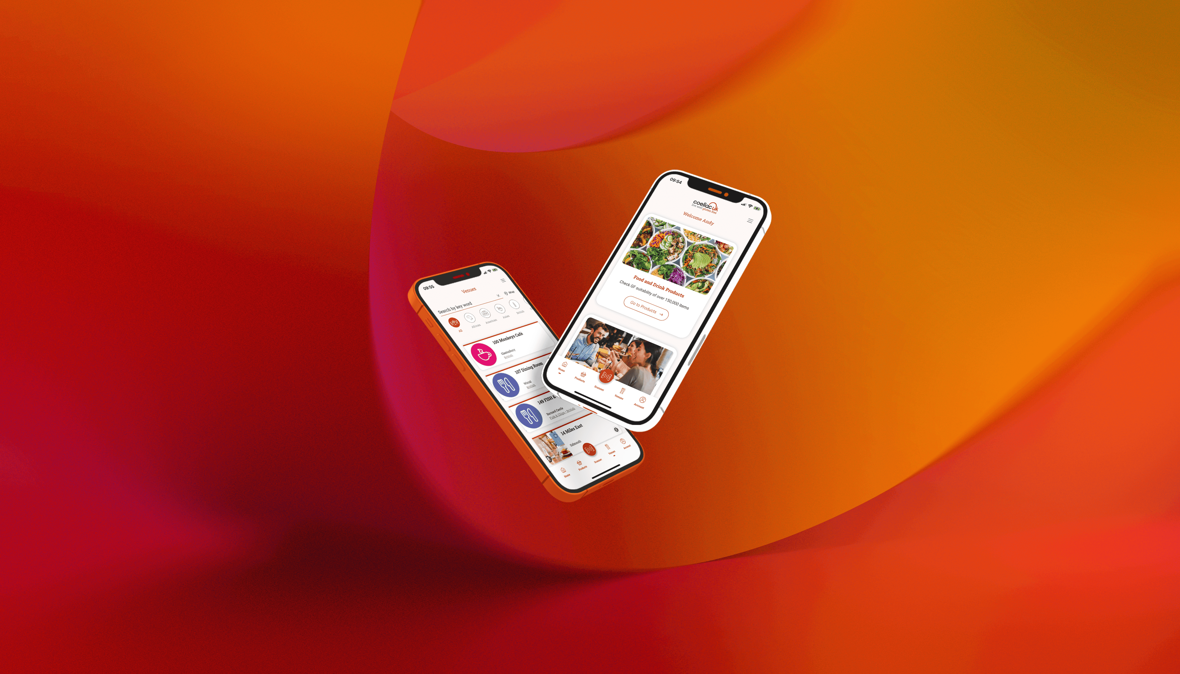 Coeliac UK app on iphones