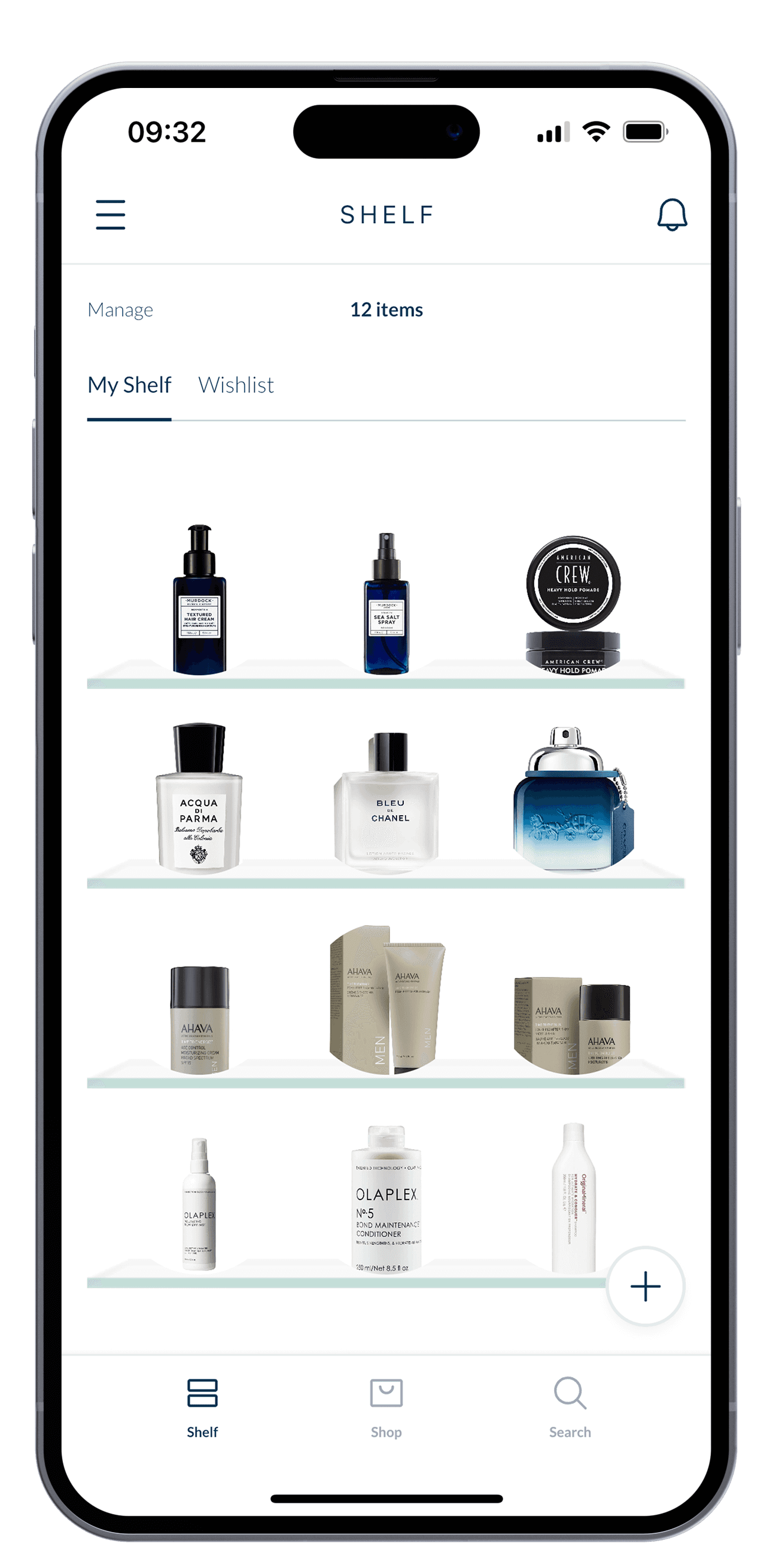 The SKIN App Homepage