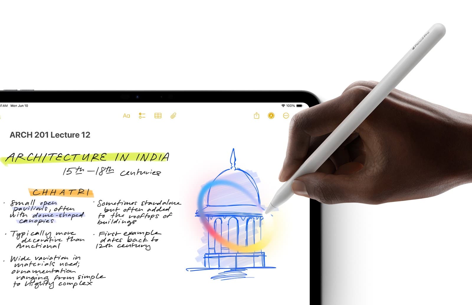 Apple Pencil with Apple Intelligence