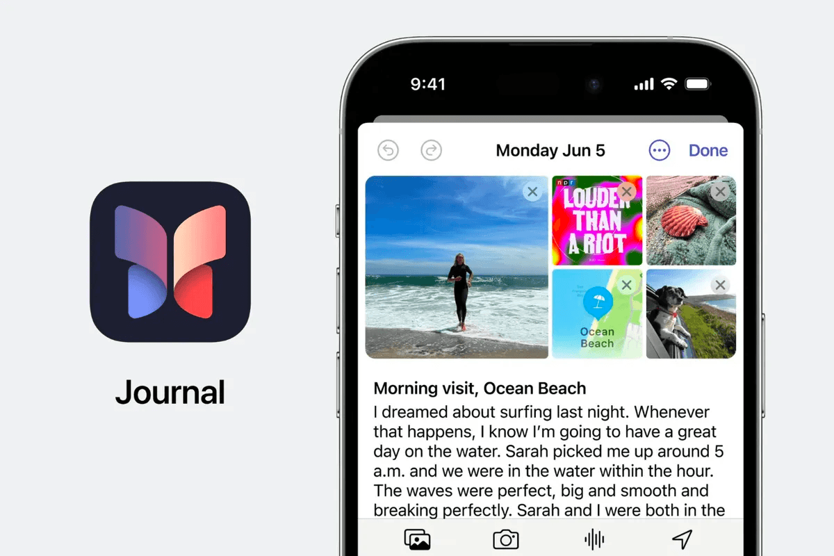 Journal app