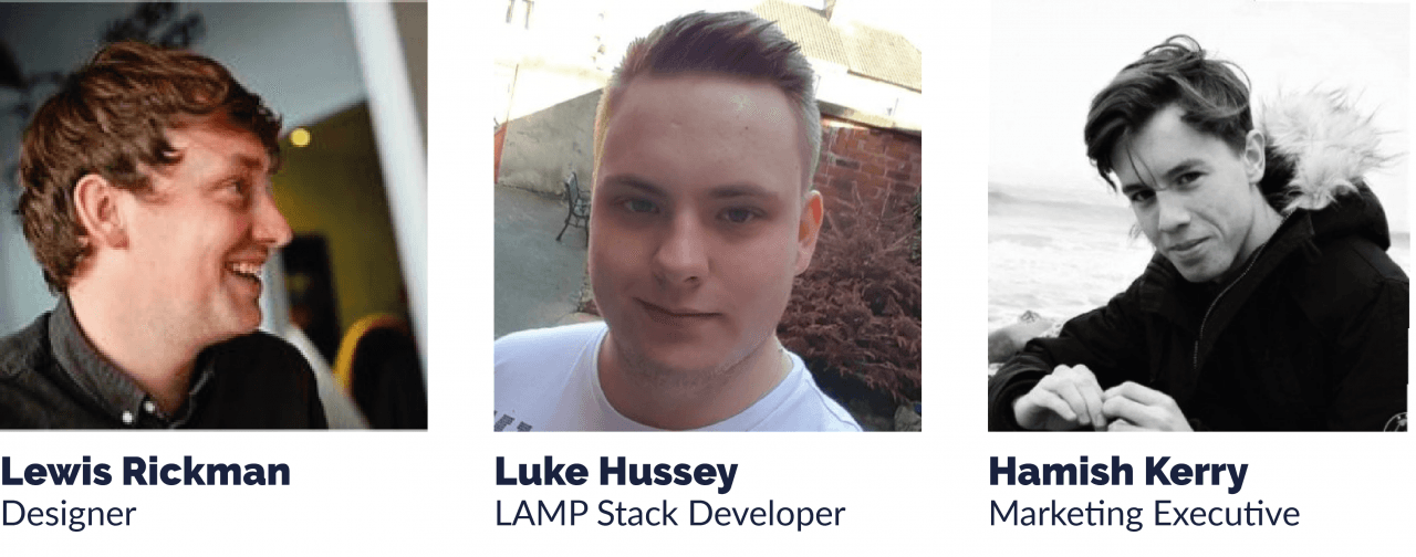 Lewis Luke and Hamish words for work